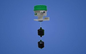 COMPACT DISPLACER LEVEL SWITCH FOR WATER - CDS